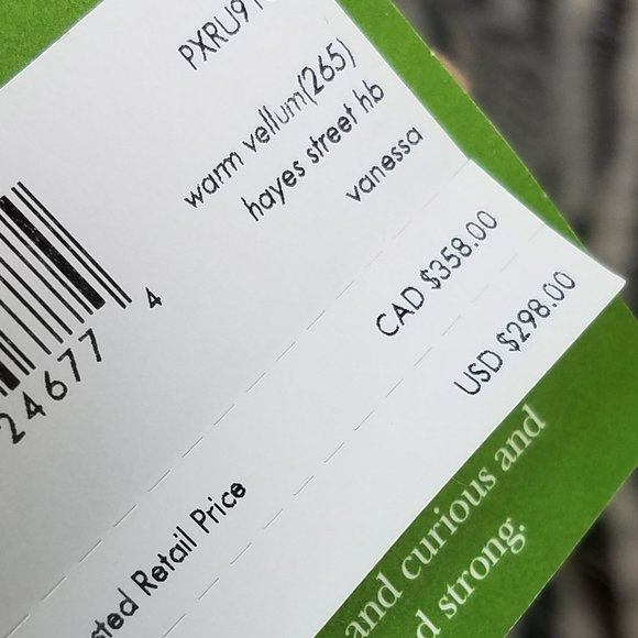 Warm Vellum Hayes Street HB Kate Spade Vanessa - Picture 8 of 12